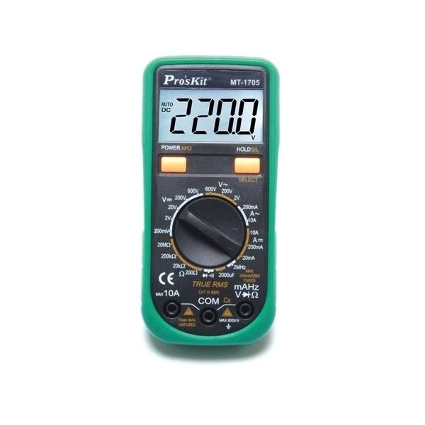 مولتی متر دیجیتال پروسکیت مدل MT-1705