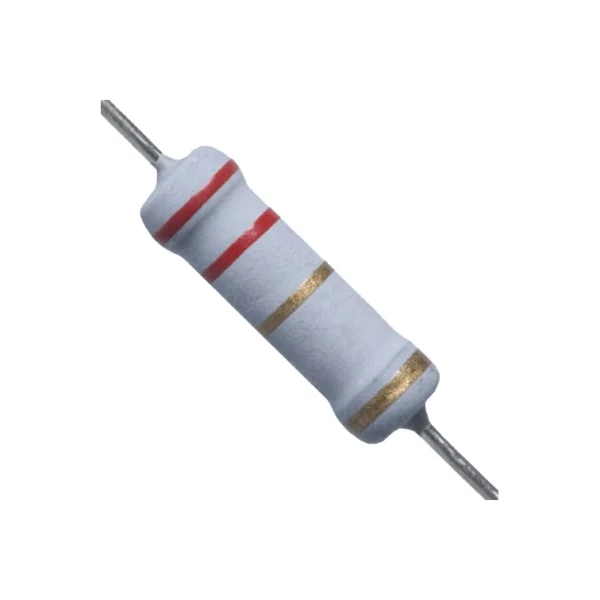 مقاومت 2.2 اهم 2 وات کد 2.2R/2W