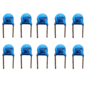 خازن 1 نانوفاراد 2 کیلو ولت مدل disc 102M 2Kv