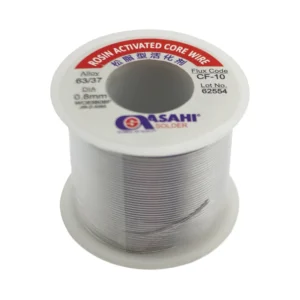 سیم لحیم آساهی مدل YP-ROGHANI-CF-10-08MM مقدار 250 گرم