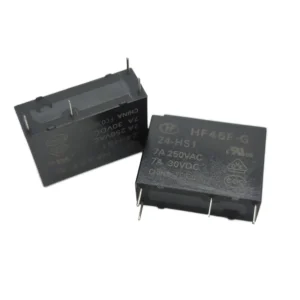 رله الکترونیکی 24 ولت 5 آمپر هونگفا مدل HF46F-G/24-HS1