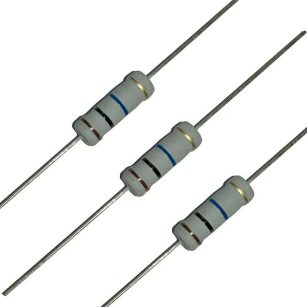 مقاومت 10 مگا اهم 2 وات کد 10M/2W