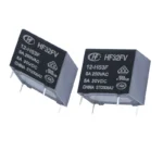 رله الکترونیکی 12 ولت 5 آمپر هونگفا مدل HF32FV/012-HS3F