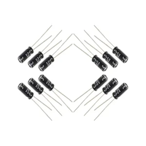 خازن 2.2 میکروفاراد 50 ولت کد Ca2.2uf-50V