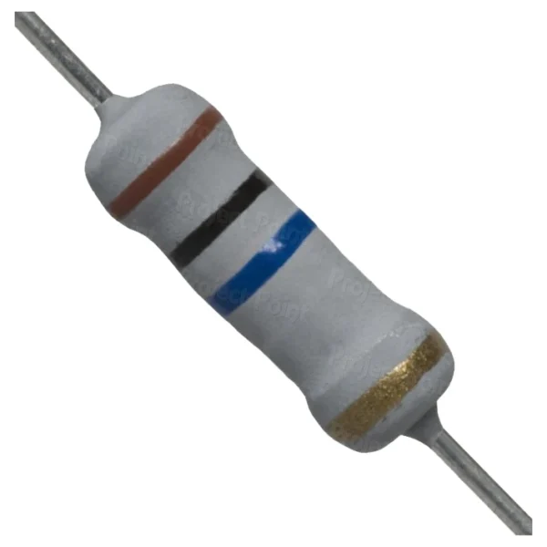 مقاومت 10 مگا اهم 2 وات کد 10M/2W