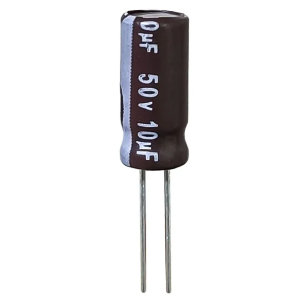 خازن الکترولیت 10 میکروفاراد 50 ولت آکسبوم مدل TEC-1050