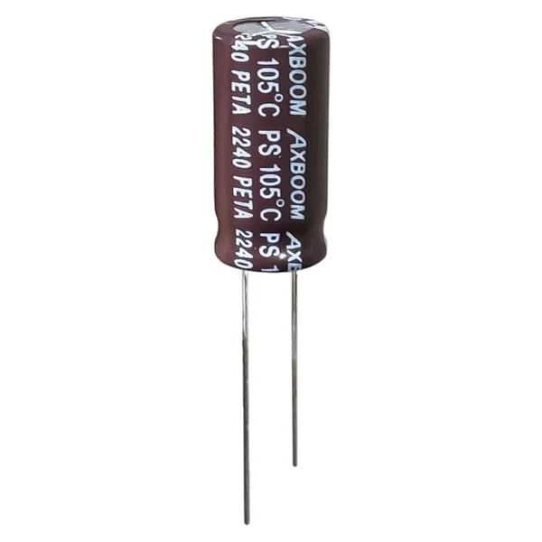 خازن الکترولیت 10 میکروفاراد 50 ولت آکسبوم مدل TEC-1050
