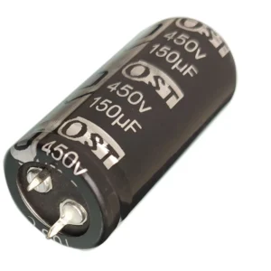 خازن الکترولیت 150 میکروفاراد مدل OST450