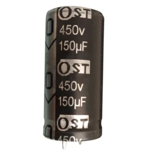 خازن الکترولیت 150 میکروفاراد مدل OST450