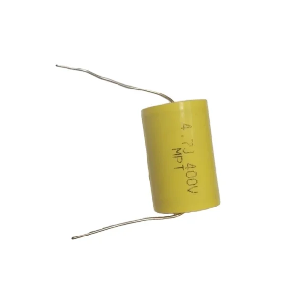 خازن اکسیال 4.7 میکرو فاراد مدل 400v