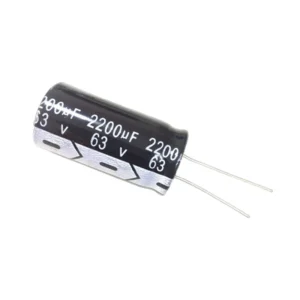 خازن الکترولیت 2200 میکروفاراد 63 ولت مدل 2200/63