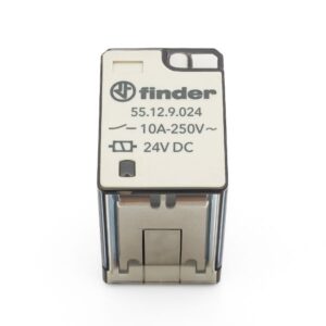 رله FINDER 24v مدل 10A هشت پایه