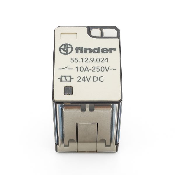 رله FINDER 24v مدل 10A هشت پایه