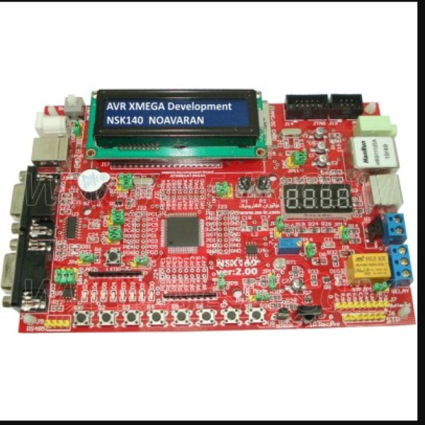 برد آموزشی AVR XMEGA مدل ATXMEGA128A3U - NSK140